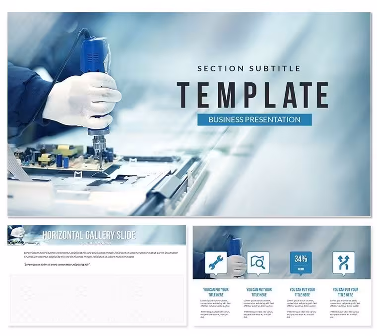 Chip Manufacturing Keynote Template Presentation