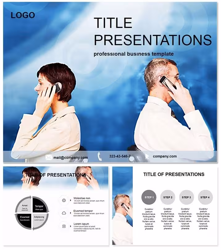 Business Technology PowerPoint Template