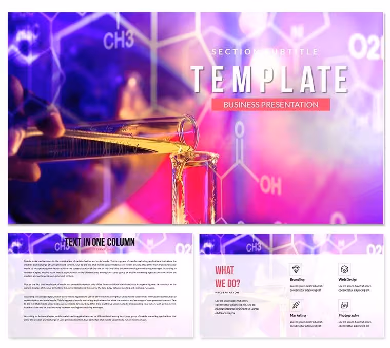 Chemistry of Clinical Laboratories Keynote Template for Presentation