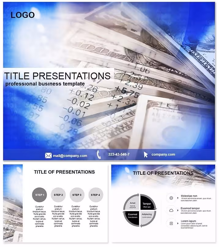 Money Exchange Keynote Template: Finance Visuals Simplified