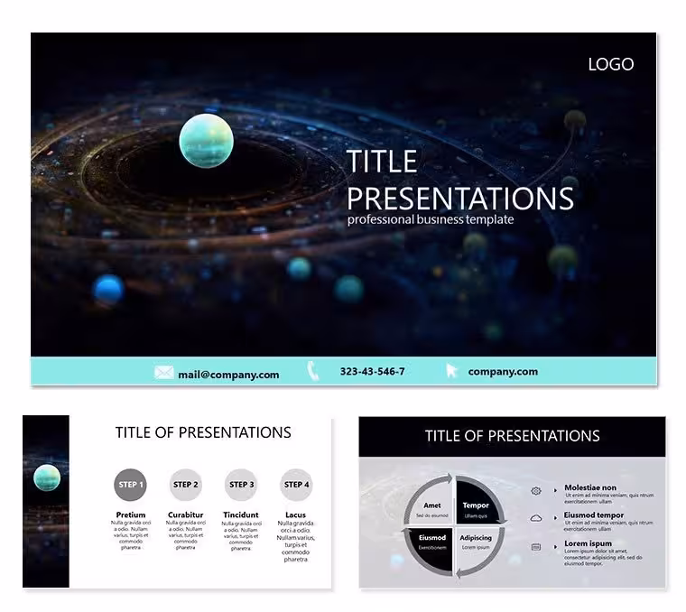 Planetarium Keynote templates