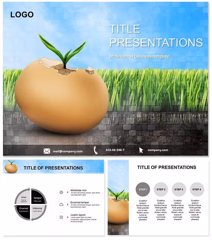 Mystery Birthday PowerPoint Template