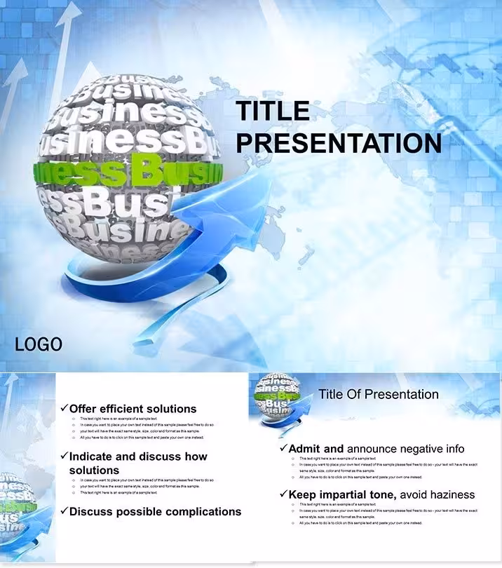 Purpose and Problems Keynote Template: Strategize Boldly