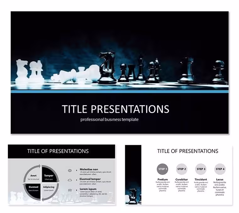 Strategy and Tactics PowerPoint Template - Professional Presentation