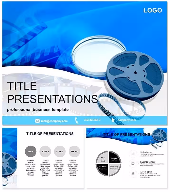 Engaging Movies Keynote Presentation Template