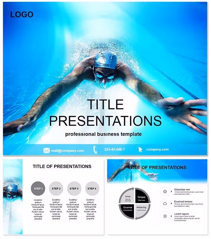 Swimming Training Keynote Template