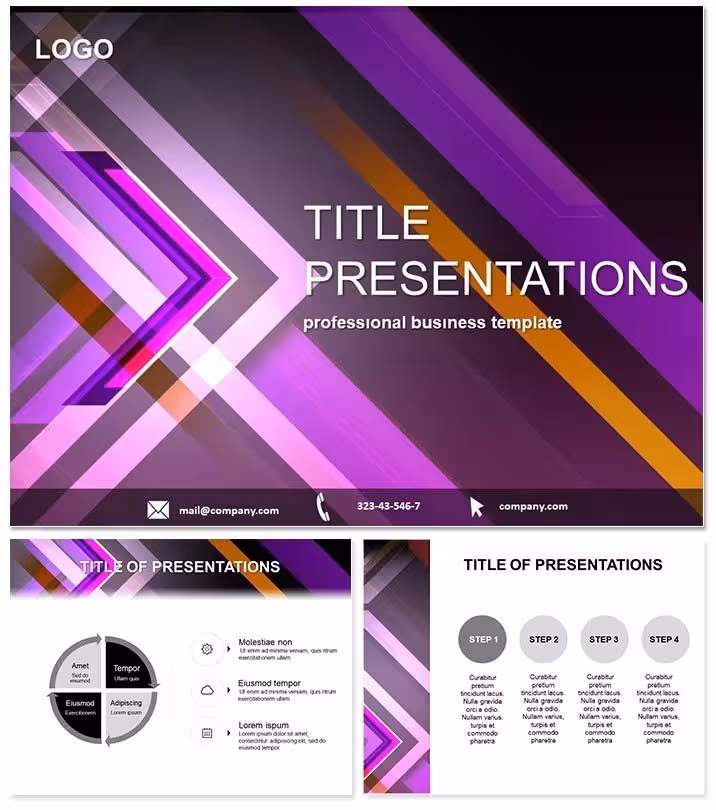 Arrow Lines: Strategic PowerPoint Arrow Templates