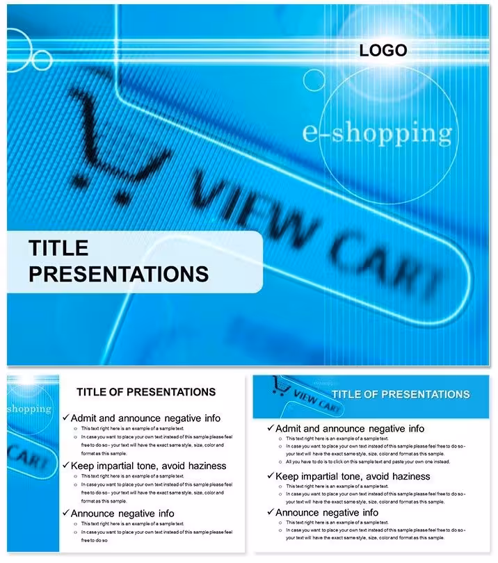 E-Shopping Keynote Template: Boost Online Sales Pitches