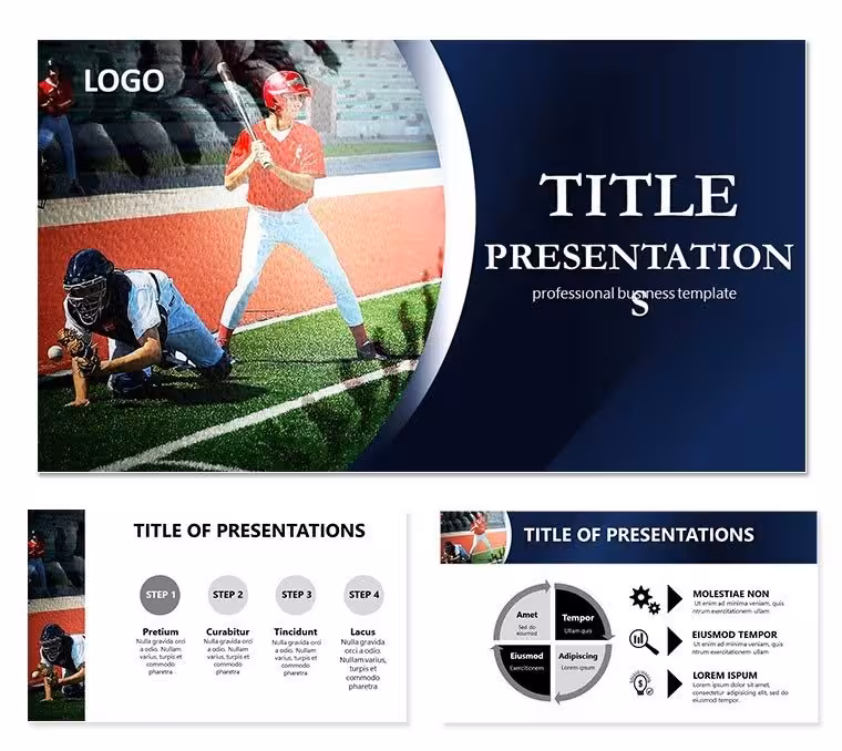 Baseball and Game Rules Keynote Template for Coaches and Educators
