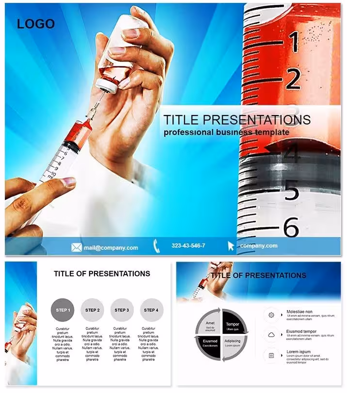 Medical Injection Keynote Template: Inform with Precision