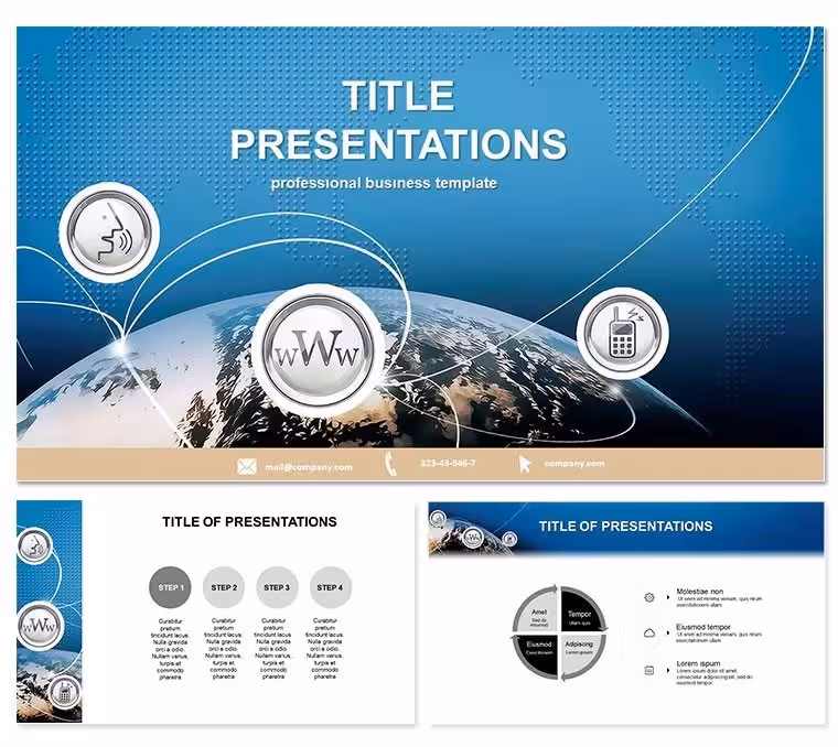 IT Communication Keynote Template: Connect Ideas Seamlessly