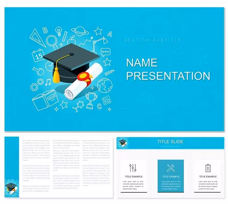 Higher and Secondary Education Keynote Template for Scholarly Shine