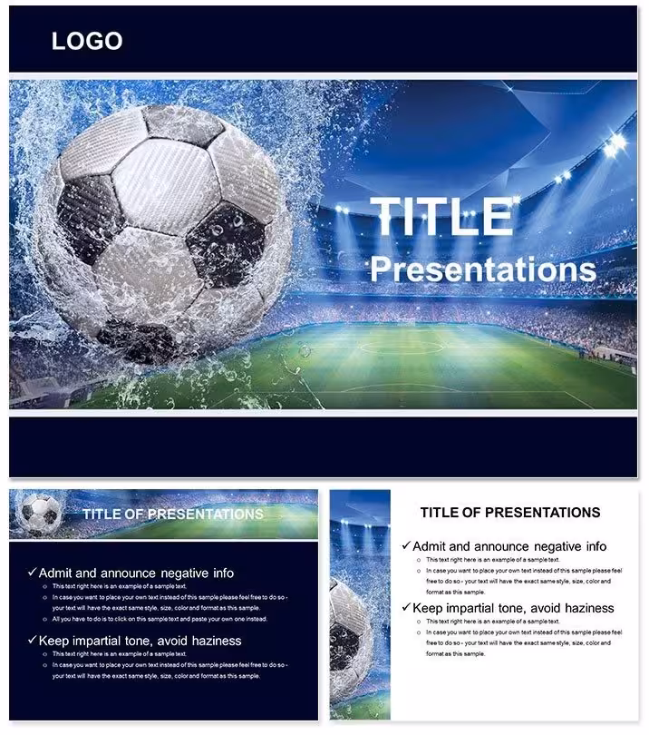 Soccer Ball PowerPoint Template