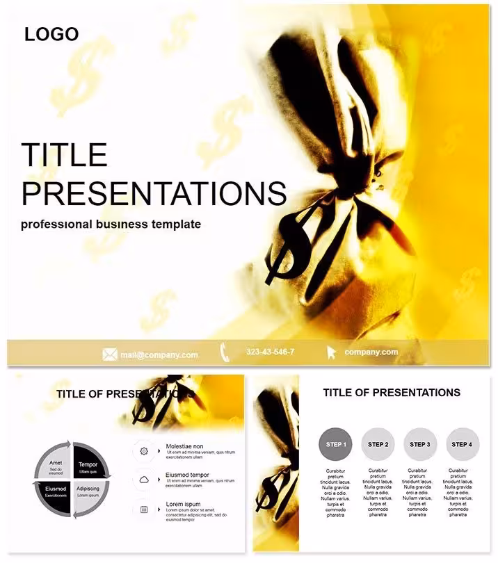 Keeping Money Financial PPT Template Guide