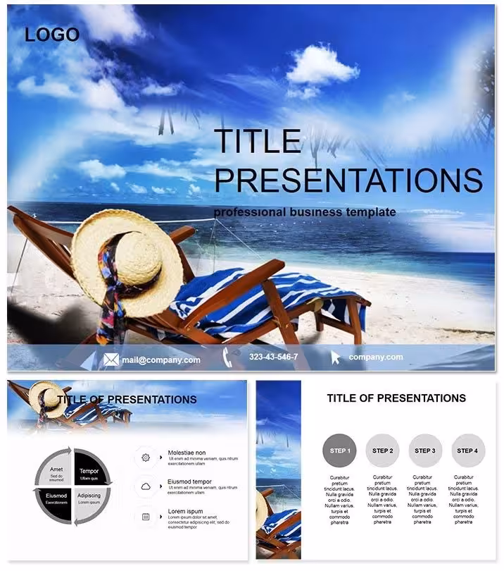 Beach Vacation PowerPoint Template