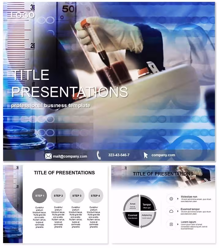 Medical Lab Results Keynote Template