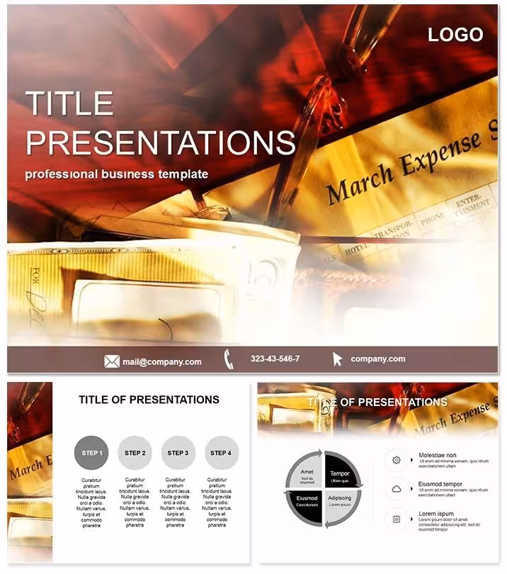 Travel Expenses Keynote Template: Navigate Budgets Boldly
