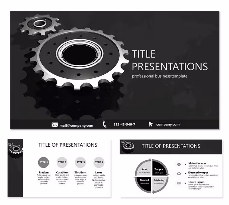 Element of Process Keynote templates