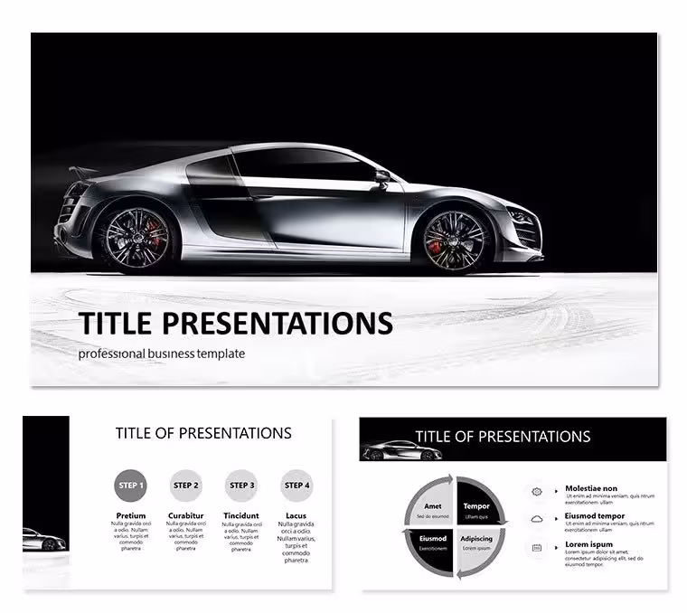 Car Leasing Keynote templates