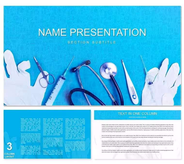 Medical Documentation Keynote Template - Themes