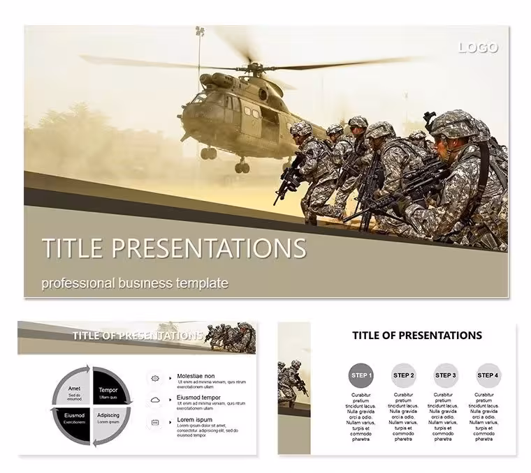 Helicopter Craft PowerPoint Template: Elevating Operational Insights