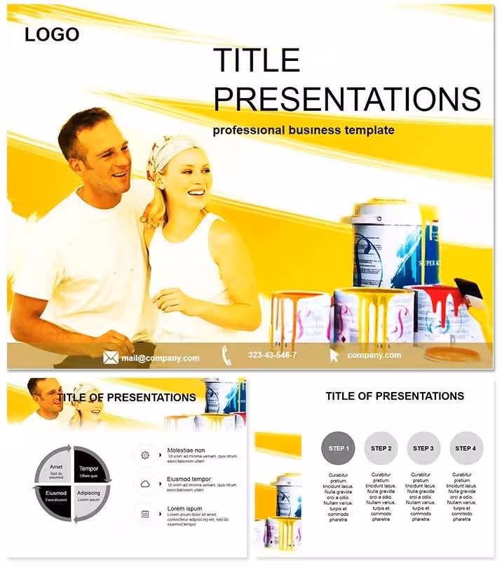 Interior Design PowerPoint Template Essentials