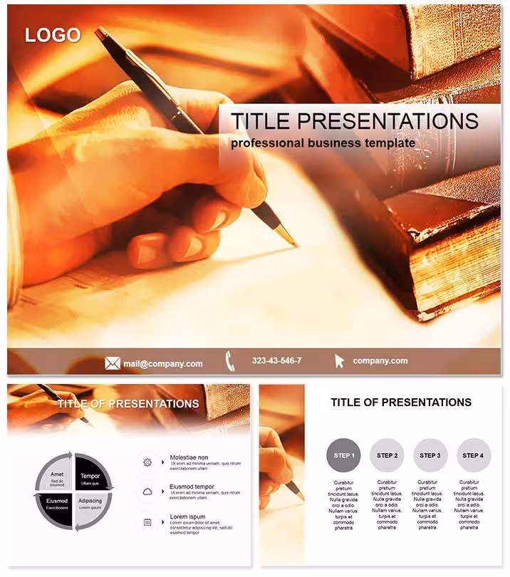 Craft Compelling Narratives with Bookish PowerPoint Magic