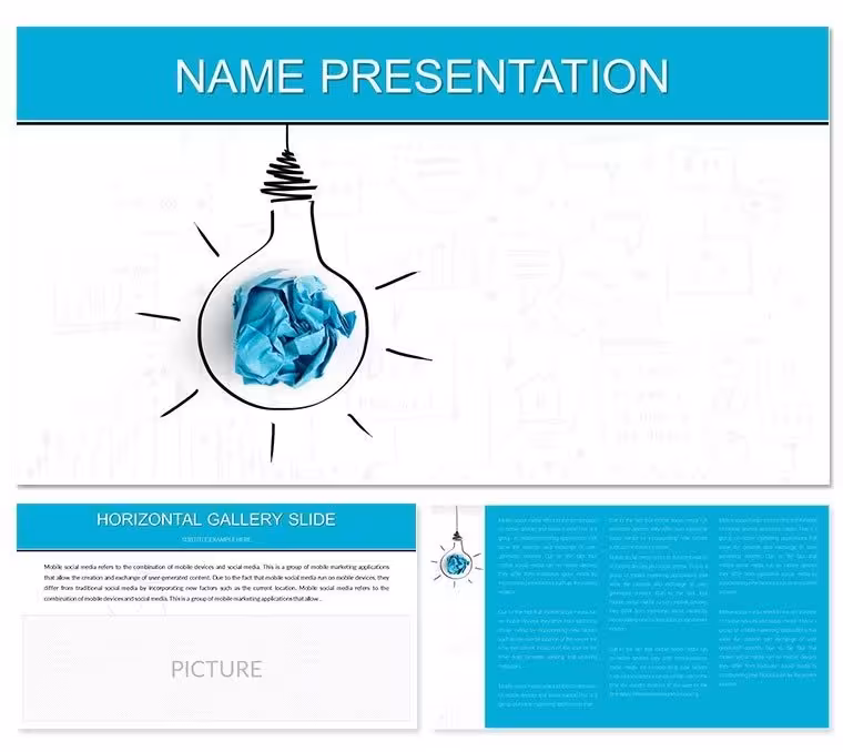 Proposing Idea Models Keynote Template: Build Strategies That Stick