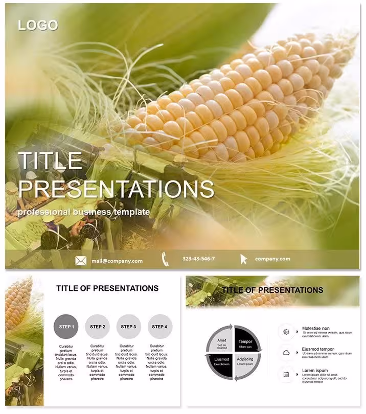 Corn Production Keynote Themes & Templates