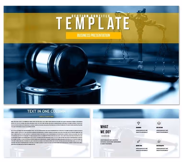 Substantive Justice Keynote template - Themes