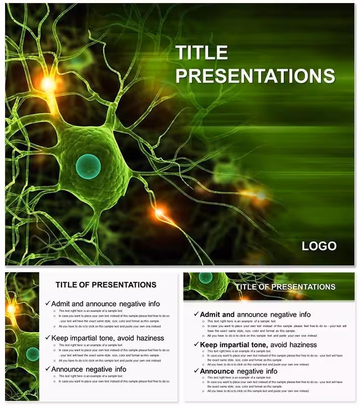 Nerve Connections Keynote Template: Synapse Your Insights