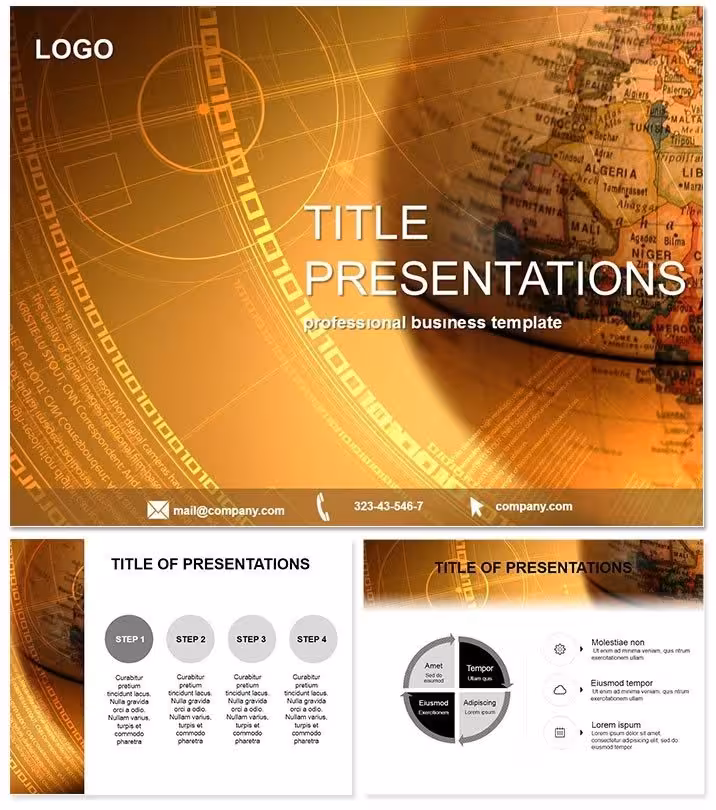 Planet Keynote Template for Pros