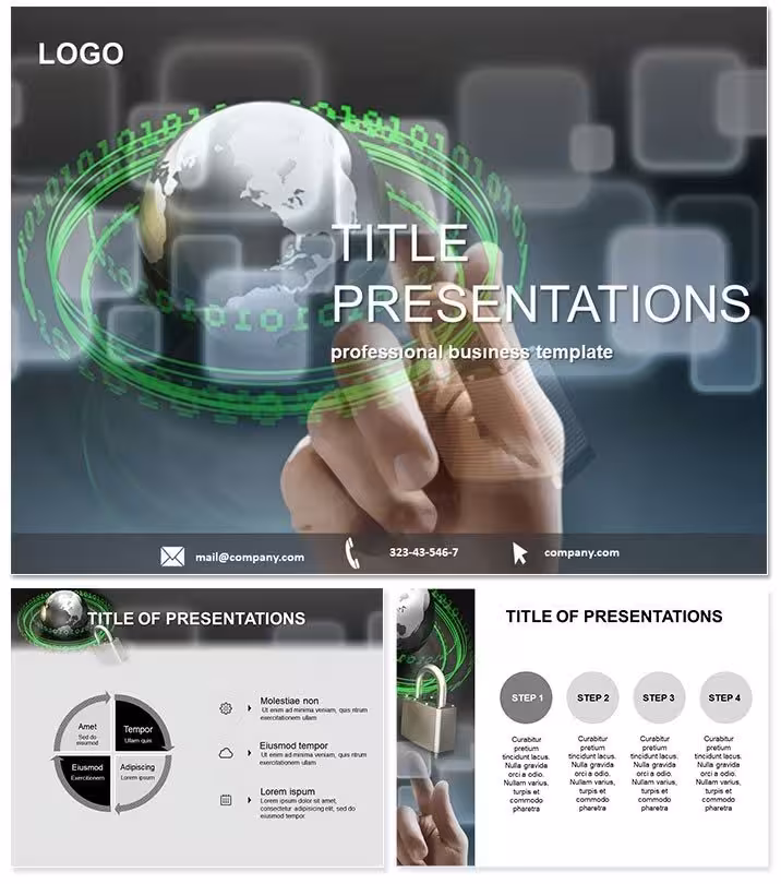 Policy Protection Internet Users PPT Template