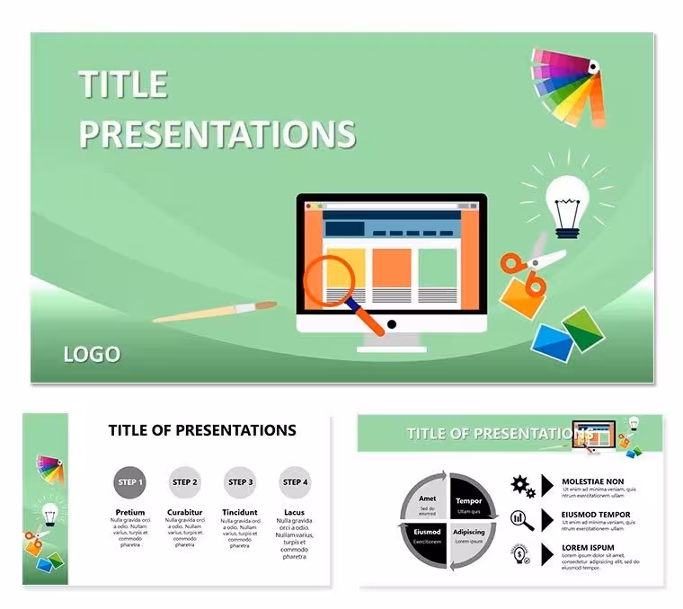 Modern Web Design Keynote Template