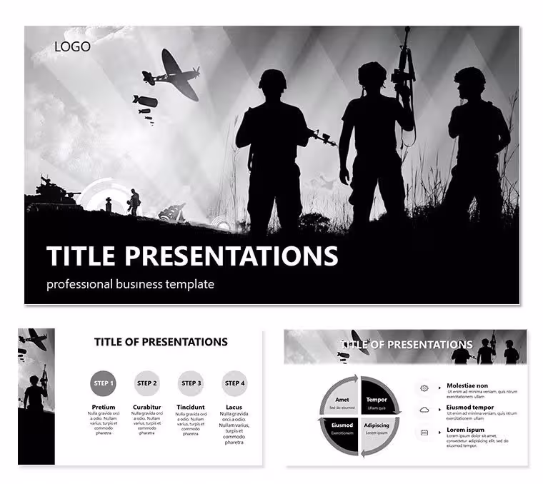 Military Heroes Keynote Presentation Template