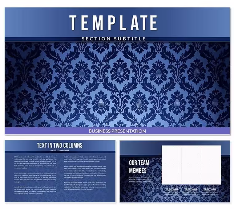 Wallpaper Keynote Template - Create Stunning Presentations