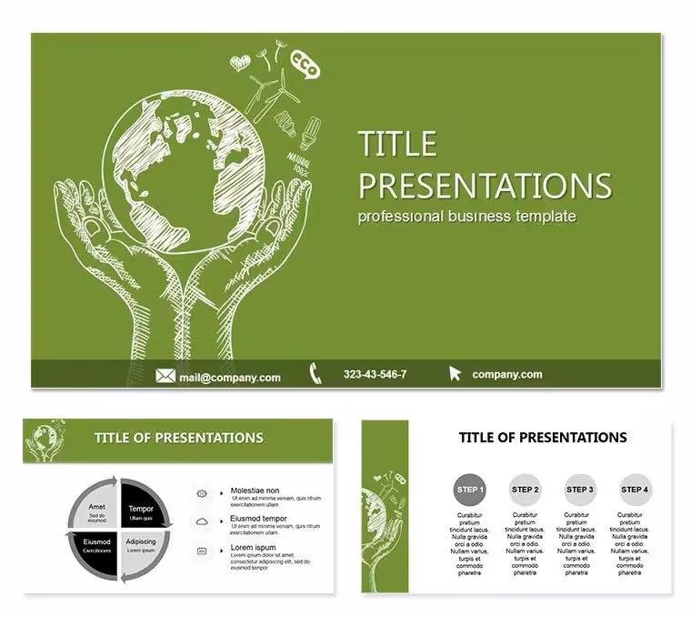 Eco-Friendly Green PowerPoint Template