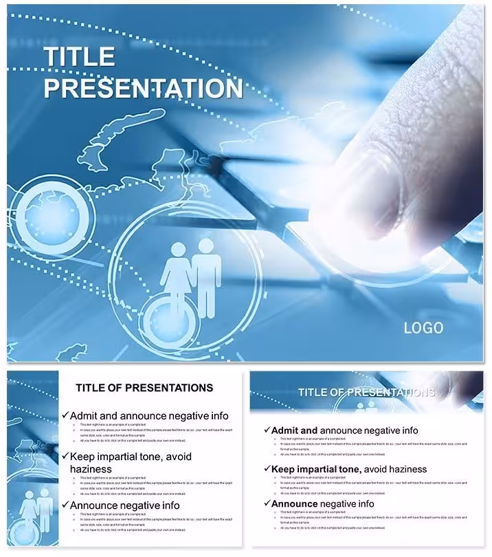 Internet Communication Keynote Template