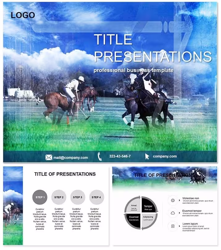 Championship Polo Keynote Template for Events
