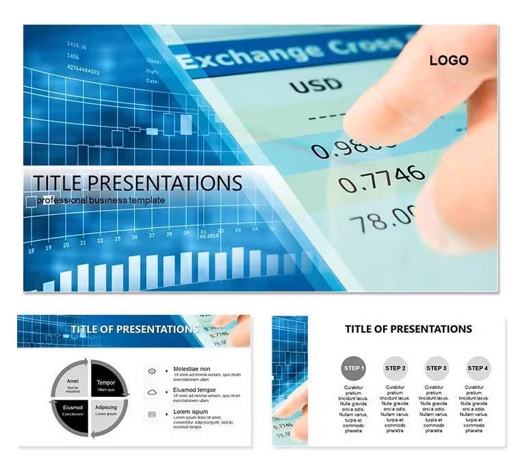 Forex Exchange PowerPoint Template: Navigate the OTC Frontier