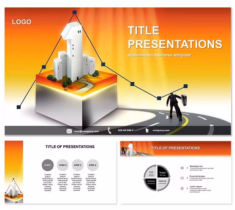 Stepping Up to Success Keynote Templates
