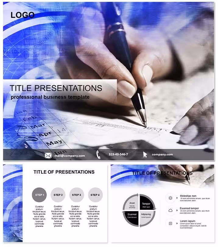 Commercial Plan Keynote Template: Strategize with Precision