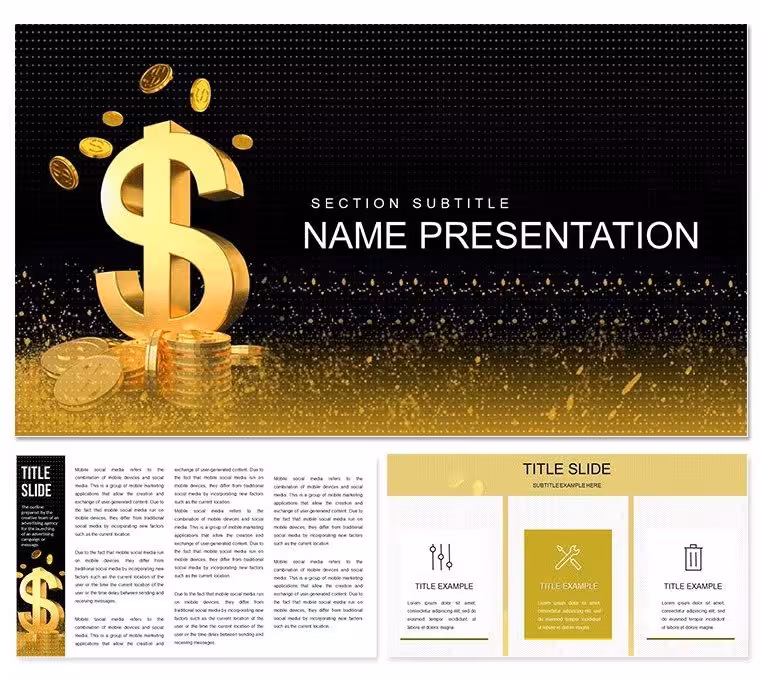 Dollar-Gold Dynamics: Charting Wealth in Keynote Precision