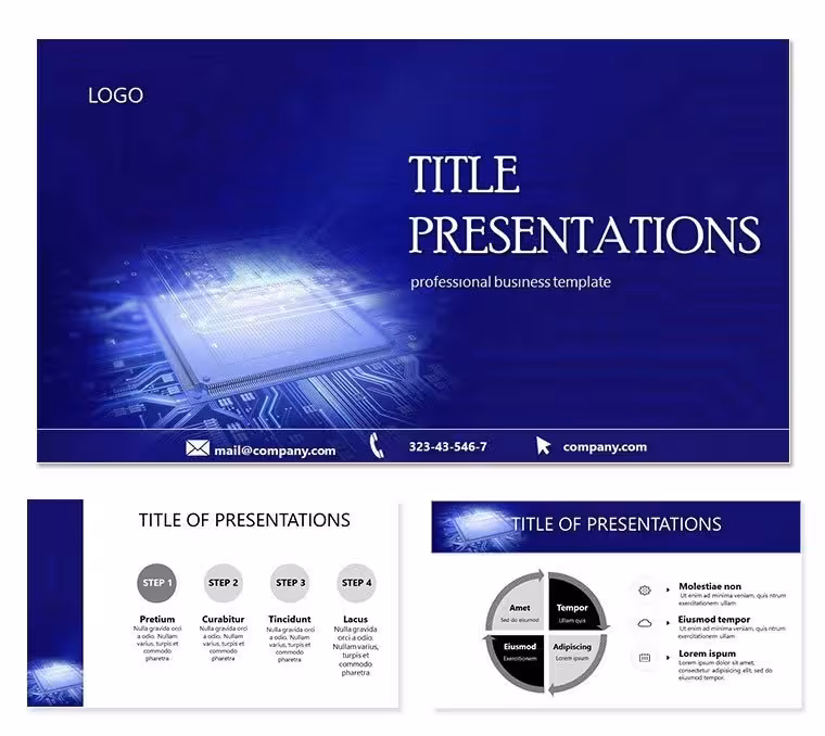 CPU Chip Keynote Template: Presentation