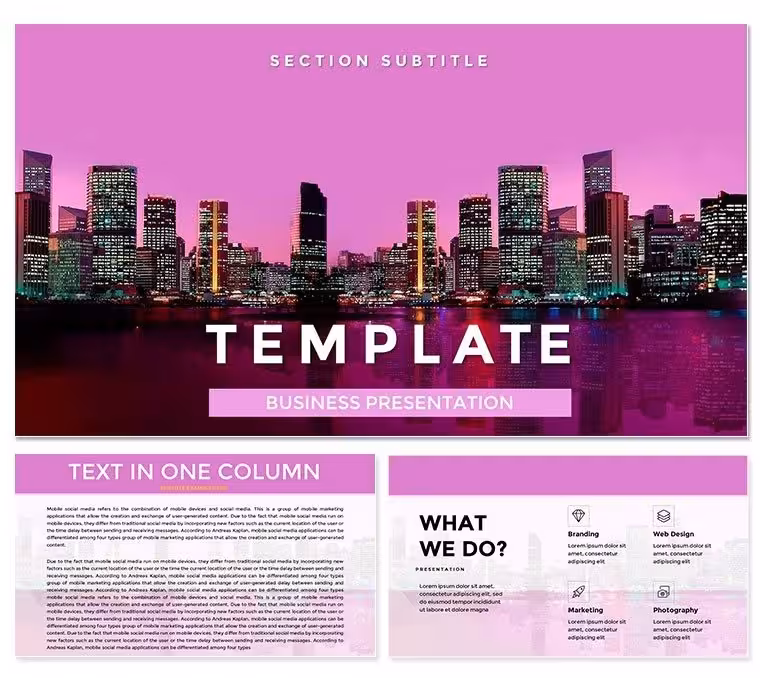 Megalopolis Keynote Presentation Template