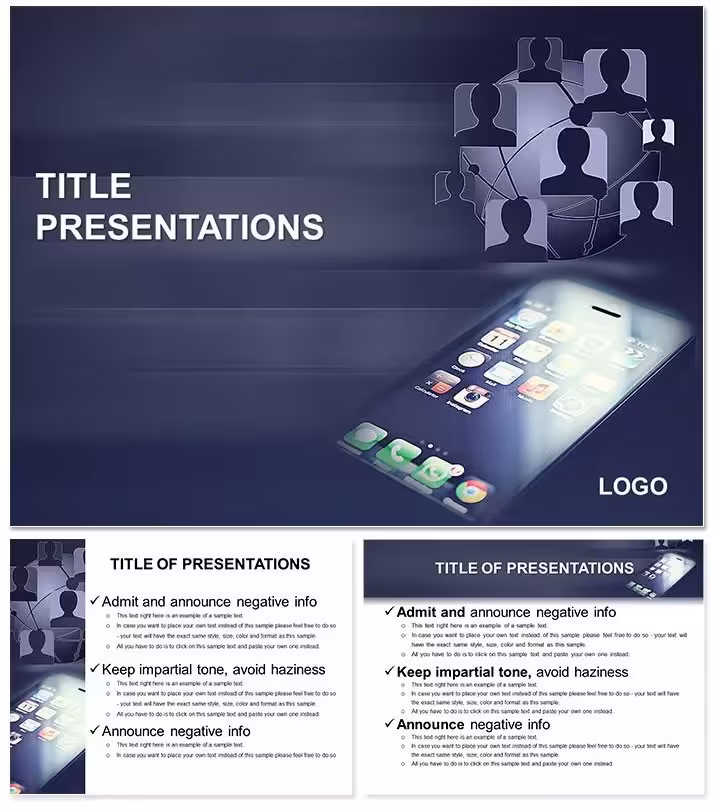Engaging Online Social Network Keynote Template