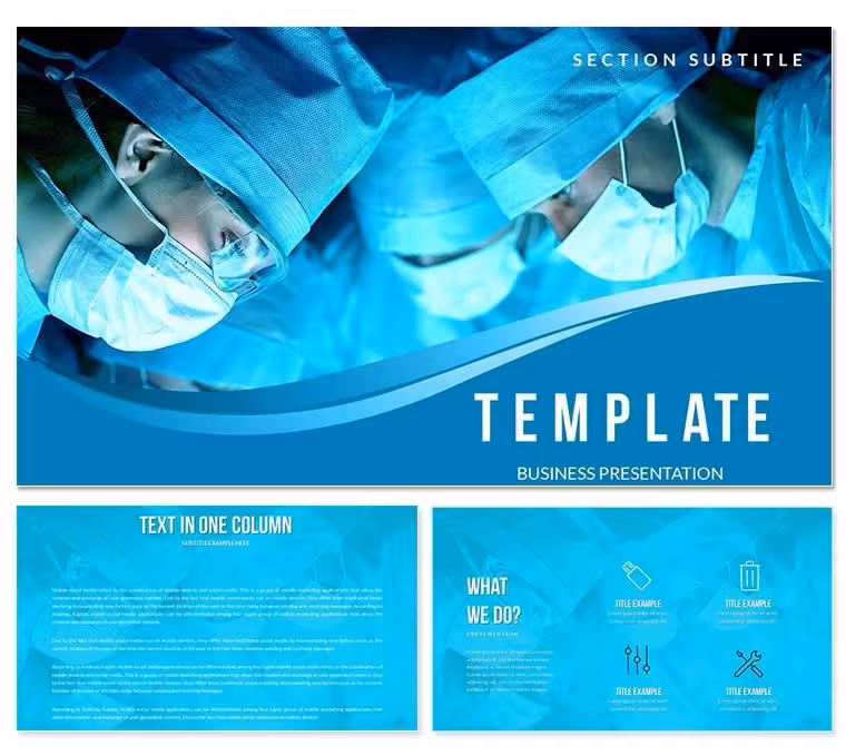 Surgical Professionalism Keynote templates