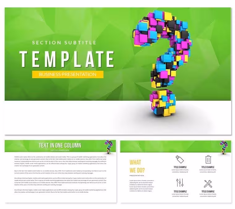 Insightful Pros & Cons Keynote Template