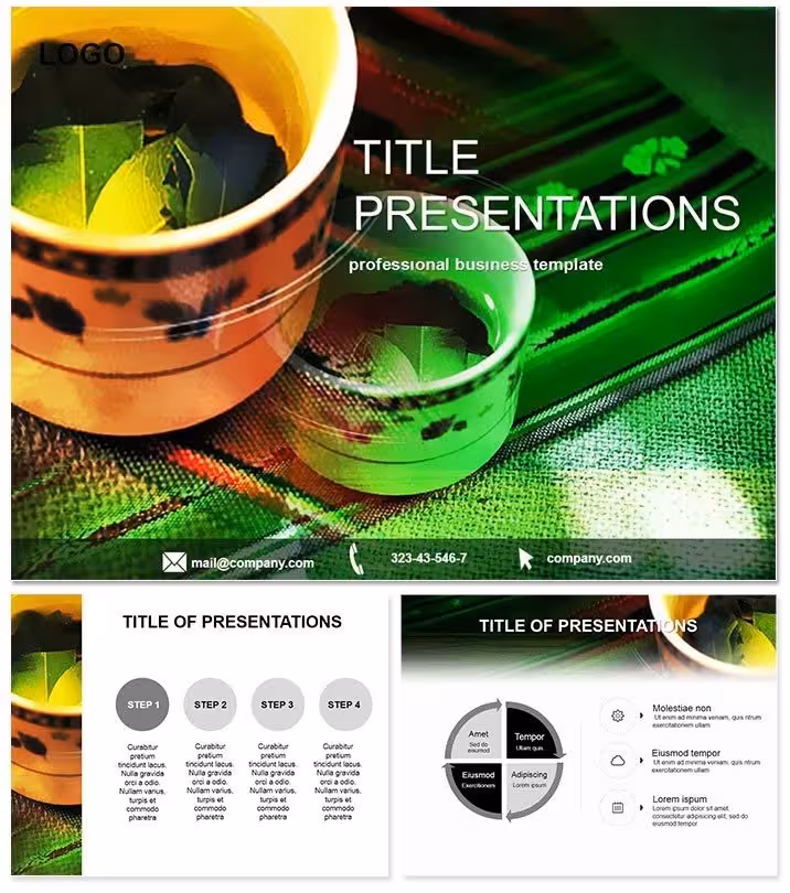 Refreshing Green Tea Keynote Presentation