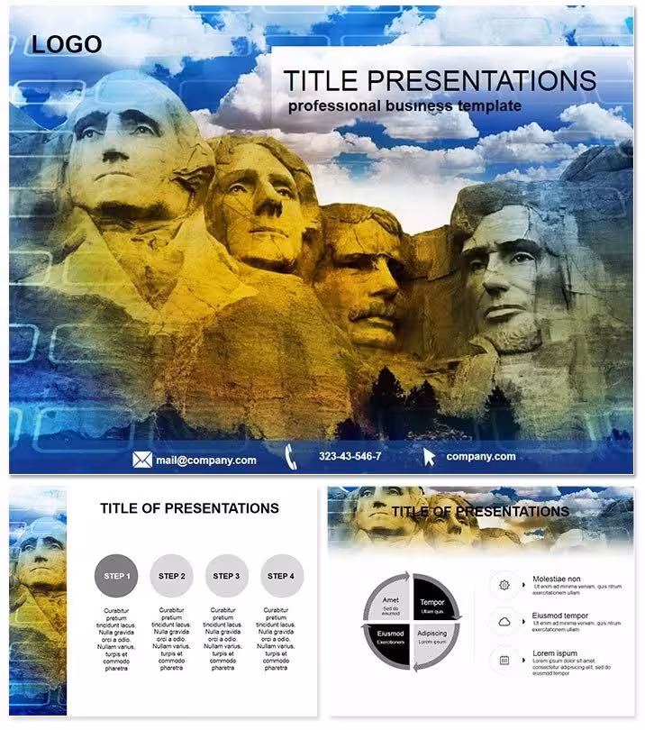 US Presidential Memorial Keynote Template